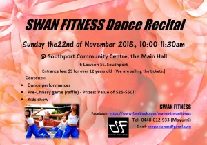 SWAN FITNESS Dance Recital 2015